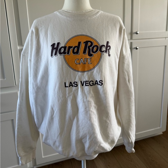 90s vintage unisex Hard Rock Cafe, Las Vegas size extra large XL sweatshirt. - Picture 1 of 4